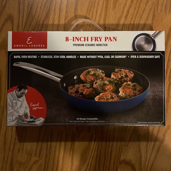 New in box Premium Ceramic Nonstick Frying Pan by Emeritus Lagasse - Picture 2 of 4